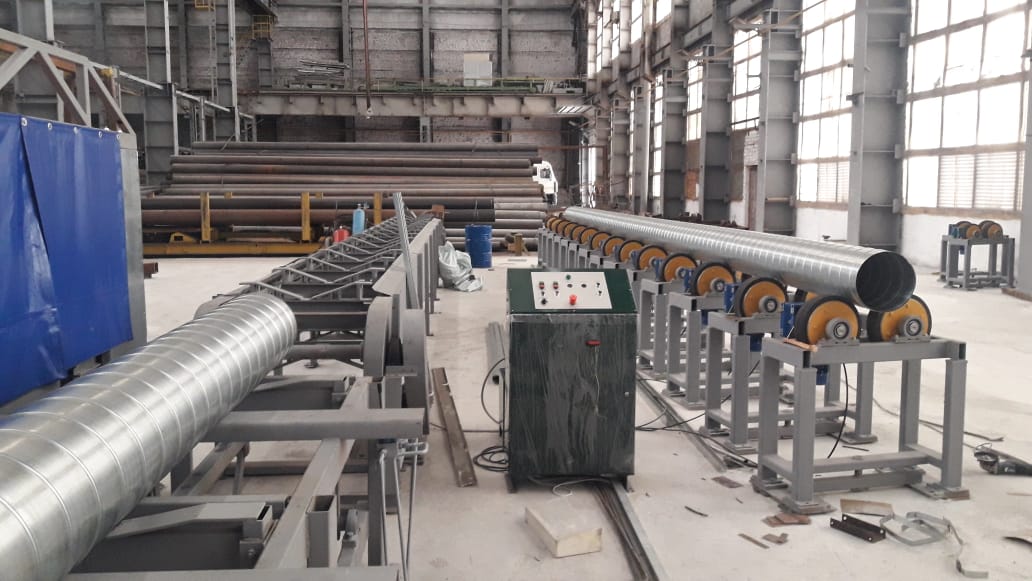 Запуск линии по производству предизолированных труб на ирбитском трубном заводе